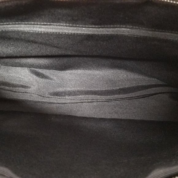 LODIS Gold Metallic Patent Leather Laptop Tote - Picture 15 of 16